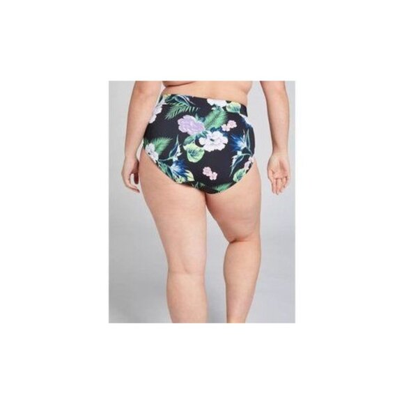 Lane Bryant Cacique High Waist Swim Brief 28 - Picture 2 of 3